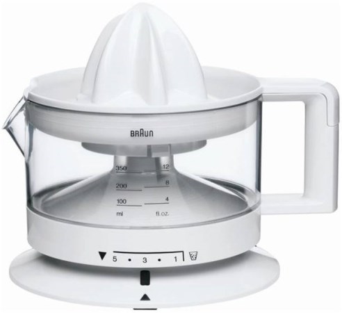 Braun CJ 3000 WH nastavitelná extrakce dužiny